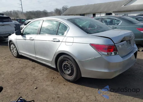 2009 Honda Accord 2.4 Lx из США, поврежденный, VIN 1HGCP26319A030400